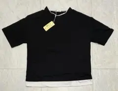 ⭐大人気⭐ビッグシルエット、半袖Tシャツ　黒色　XLサイズ