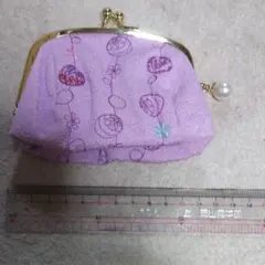 美品 和風がま口