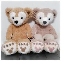 ダッフィー & シェリーメイ ぬいぐるみ Sサイズ 服 ベルト ホルダー セット