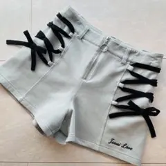 Jenni Love サイドリボン ハーフパンツ