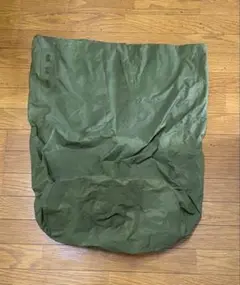 80s 米軍 防水 オリーブ 巾着型 ランドリー バッグ 大型