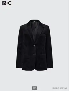 【UNIQLO :C 】コーデュロイジャケット S 黒
