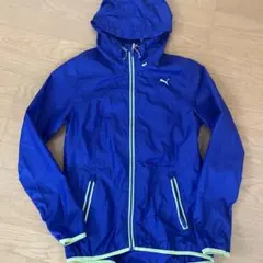 PUMA フード付き青ジャケット XL