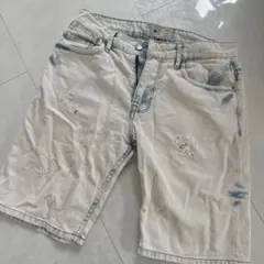 ZARA ダメージ加工 ショートパンツ EUR 38