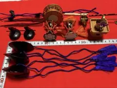 昭和雛人形　五人囃子　小道具セット