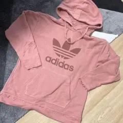 値下げ可能 adidas ピンク フーディ