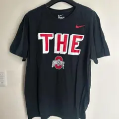 ★ NIKE オハイオ州立大学 カレッジTシャツ XL 黒 バックプリント★