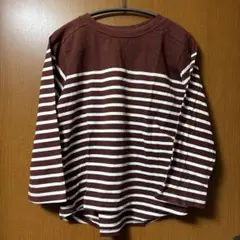 ローリーズファーム　七分袖　ボーダー柄カットソー
