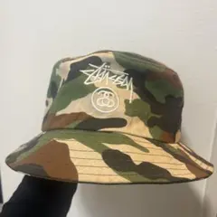 Stussy カモフラージュ ベースボールキャップ - メルカリ