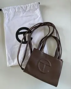 【正規品】telfar テルファー ショッピングバッグ スモール brownのサムネイル