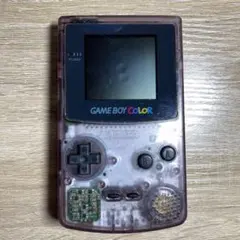 【ジャンク品】ゲームボーイカラー 本体 クリア