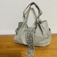 00s Y2K TRE'S バッグ スタッズ archive レザー 本革