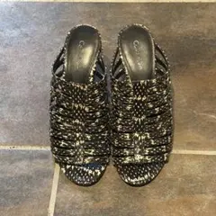 パイソン サンダル