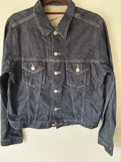 old UNIQLO デニムジャケット レディース Lサイズ