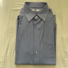 水色 Mサイズ 長袖シャツ