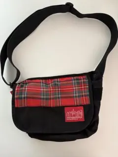 Manhattan Portage チェック柄 ショルダーバッグ
