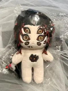 ぬいぐるみ 鬼滅の刃 継国巌勝 20cm 黒死牟 スケルトン入り ぬい服付き