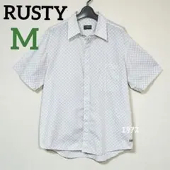 RUSTY　総柄　半袖シャツ　ゆったり　大きめのサムネイル