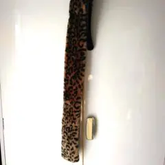 今週中　レオパード柄 フェイクファー マフラー