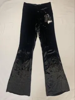 vintage GUCCI velours design flare pantsのサムネイル