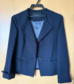 GREEN LABEL RELAXING スーツ　ネイビー　38 ブラウスセット