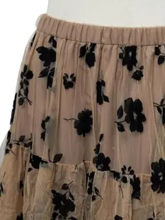 新品未使用タグ付き　チュールボリュームスカート