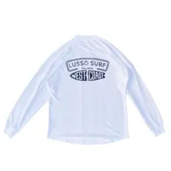 背中で目立つ☆LUSSO SURF ウェストコーストロンT スウェット　Mサイズ