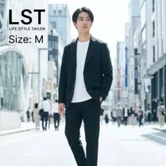 洗える 美品 LIFE STYLE TAILOR テーラードジャケット 紺 M