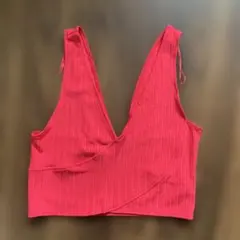 【美品】 ZARA ピンク Lサイズ ビスチェ