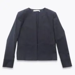【美品】セオリーリュクス EXECUTIVE NIKKIA ノーカラージャケット