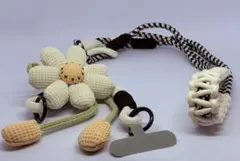 花デザイン スマホショルダーストラップ