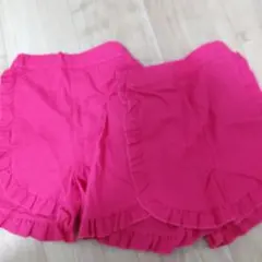 マーキーズ ショートパンツ 130 2枚セット 双子