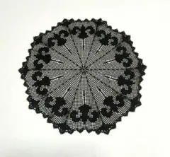 ♬ 검 ✿ 레이스 뜨개질 ✿ (블랙)