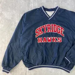 ☆US古着☆ 　SKYRIDGE HAWKS　ナイロンジャケットプルオーバー