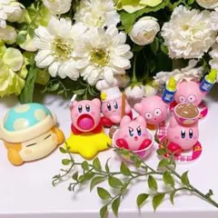 【おまけ付】星のカービィ 吉野家 フィギュア 6体 ワドルディ ソフビ ガチャ