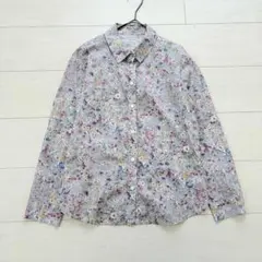 GIANNI LO GIUDICE ジャンニロジュディチェ　花柄ブラウス 長袖のサムネイル