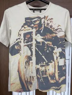heavy Gauge バイカー グラフィック Tシャツ サイズ3
