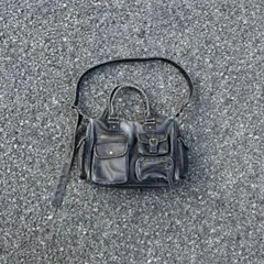 archive city leather hand bag y2k