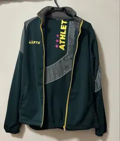 ATHLETA ダークグリーン ジャージ上下セット Lサイズ