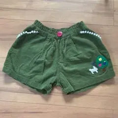 コーデュロイ　ショートパンツ　90