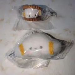 サンリオ こぎみゅん ぬいぐるみ ガチャ めじるしアクセサリー　スモアサンド