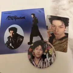 JO1 金城碧海トレカ ステッカー 缶バッジセット