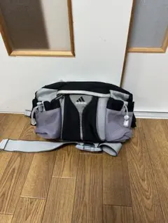 adidas 2007年 ワンショルダーバッグ スリングバッグ ネイビー Y2K 