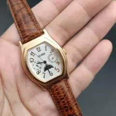 稼働品GUESS レディース腕時計 デイデイト ムーンフェイズ風のサムネイル