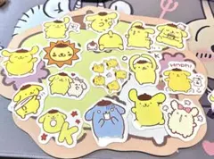 ポムポムプリン 防水シール 16枚セット2