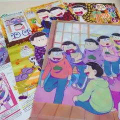 PASH! 11月号 おそ松さん クリアファイル 切り抜き