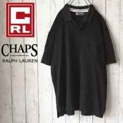 CHAPS Ralph Lauren プルオーバーポロシャツ 胸ポケ