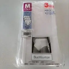 Blue Mountain スタンダードブリーフ Mサイズ 3枚組　メンズ　紳士