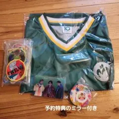 Mrs. GREEN APPLE 10 特典 ゲームシャツ/ワッペン/カード