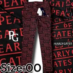 定価31,900円 00 パーリーゲイツ メゾンロゴ EXストレッチパンツ